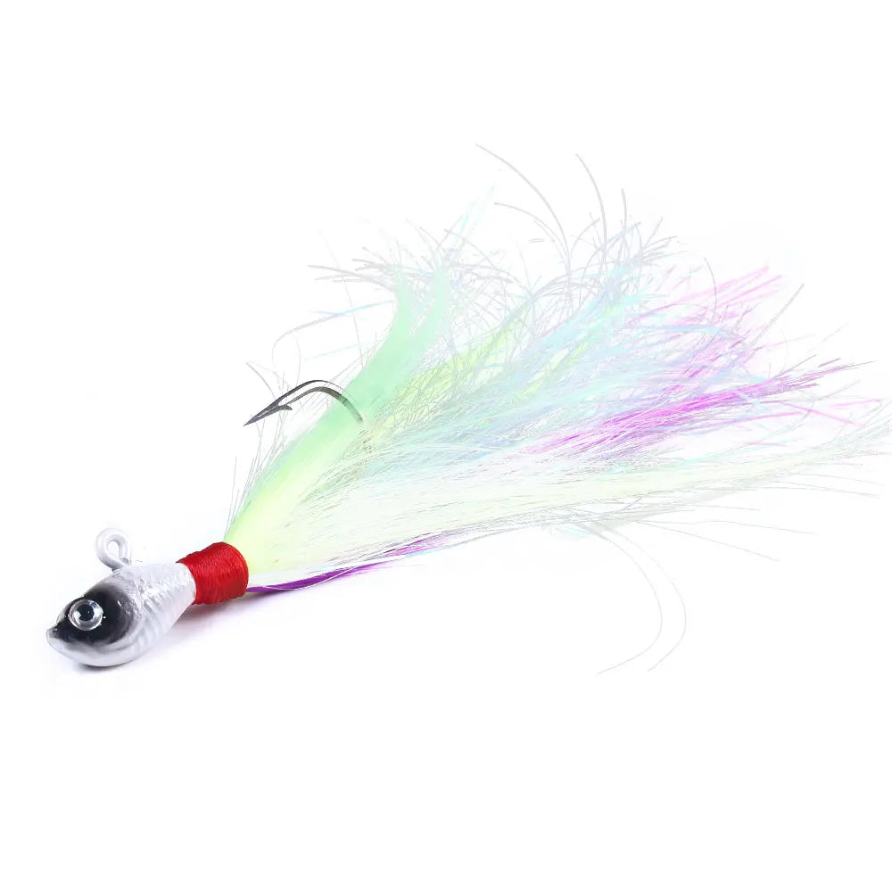 21G 6PCS/SET  Buzzbait  Lure Set Lead Jig Head Hooks Buzzbait Big Artificial Hard Bait