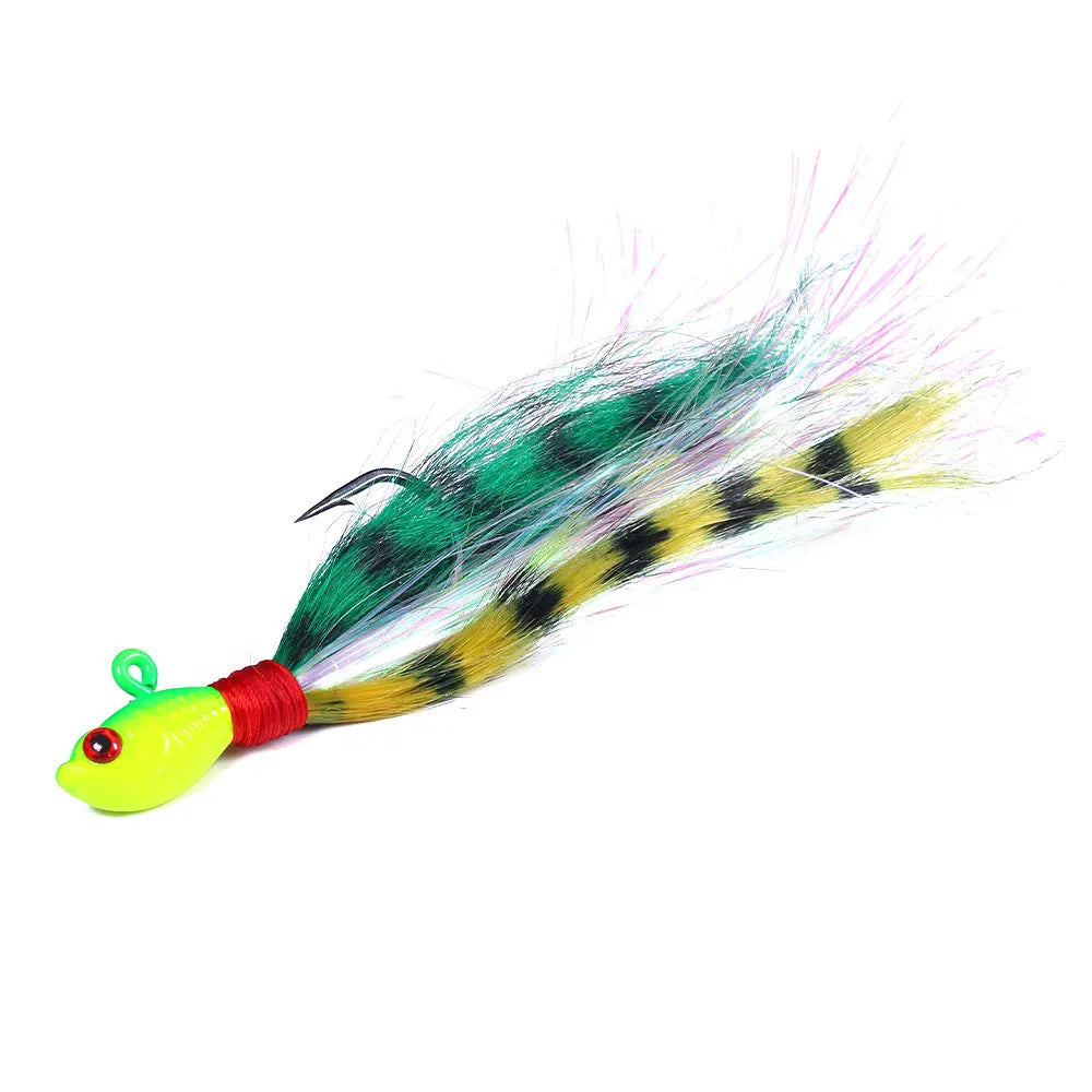 21G 6PCS/SET  Buzzbait  Lure Set Lead Jig Head Hooks Buzzbait Big Artificial Hard Bait