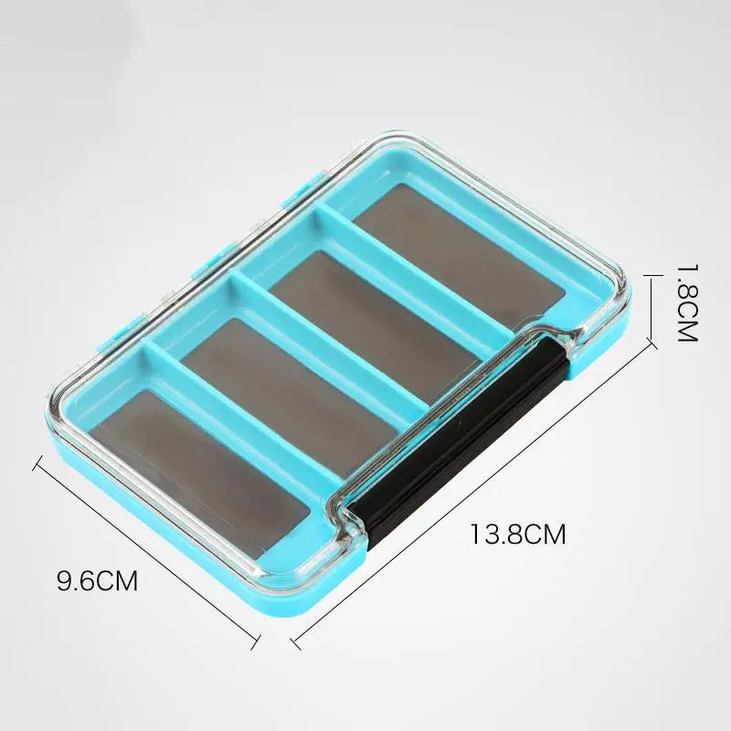 【M】Magnetic Fly Fishing Box Waterproof Fishing Tackle Box Multifunctional Portable Storage Organizer For Outdoor Fishing1PC