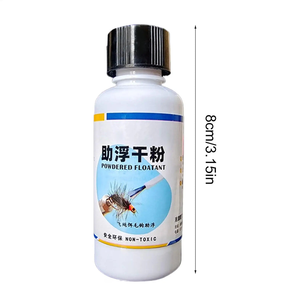 Fly Fishing Floatant Fly Floatant Fishing Tools Fishing Bait Powder Long-Lasting Dry Fly Dressing Fly Floatant  Powder Fly