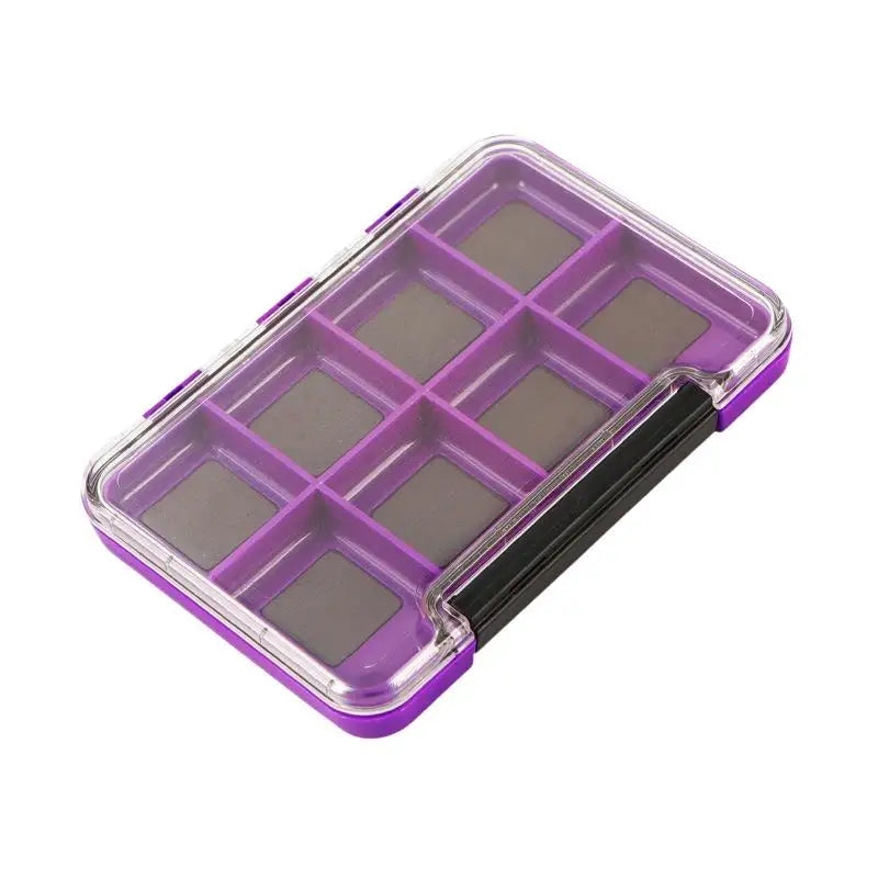 【M】Magnetic Fly Fishing Box Waterproof Fishing Tackle Box Multifunctional Portable Storage Organizer For Outdoor Fishing1PC