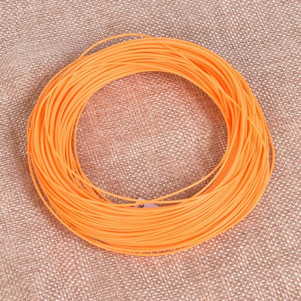 100FT Fly Fishing Line Fluo Front WF3FWF8F Forward Floating 4 Colors Long Casts Weight Fishing Line Fishing Tackles