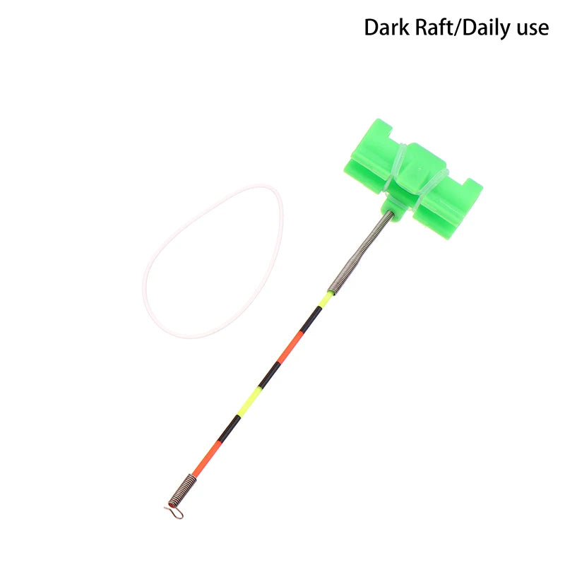 Hot Night Fishing Fishing Rod Lighting Stick Removable Waterproof Fishing Bite Bell Alarm Indicator Float Tackle For Lure Road