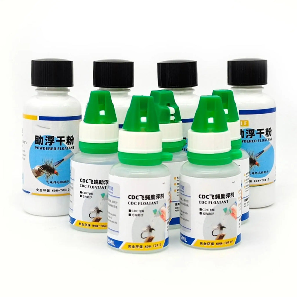 Fly Fishing Floatant Fly Floatant Fishing Tools Fishing Bait Powder Long-Lasting Dry Fly Dressing Fly Floatant  Powder Fly