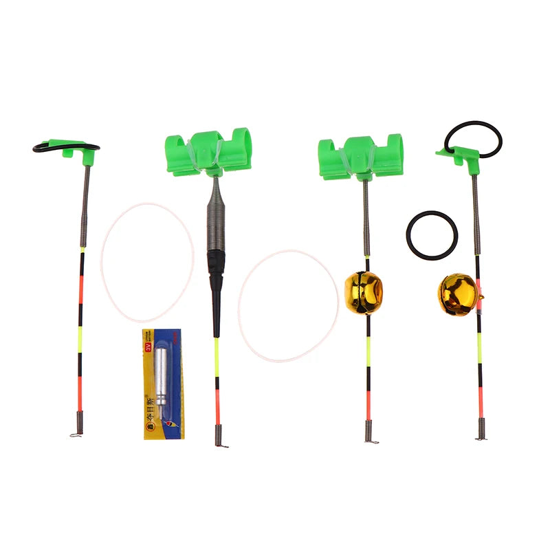 Hot Night Fishing Fishing Rod Lighting Stick Removable Waterproof Fishing Bite Bell Alarm Indicator Float Tackle For Lure Road