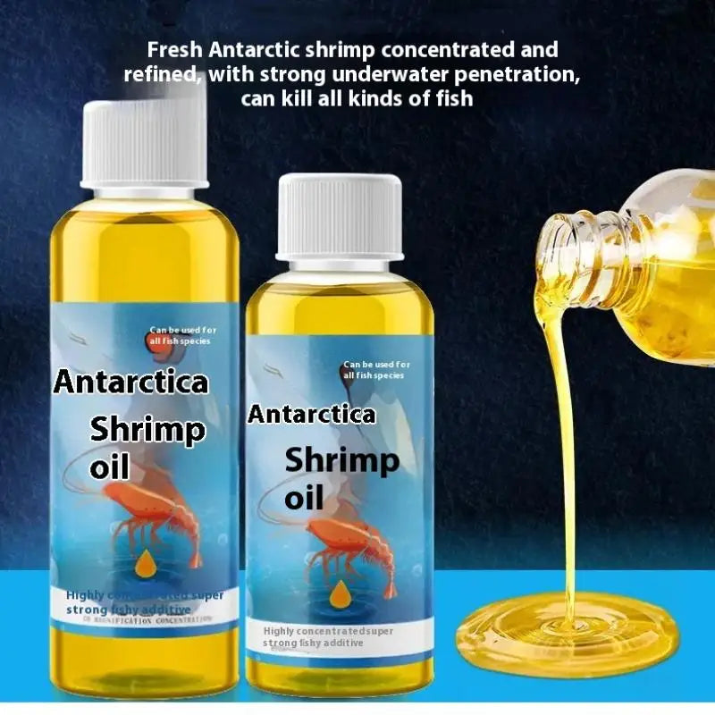New Antarctic Krill Shrimp Oil Flavoring Fishing Pit Silver Carp Attractant Carp High Protein Feed Fishing Wine Attractant