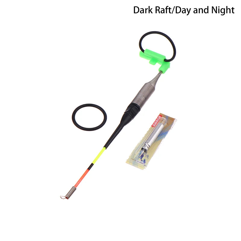 Hot Night Fishing Fishing Rod Lighting Stick Removable Waterproof Fishing Bite Bell Alarm Indicator Float Tackle For Lure Road