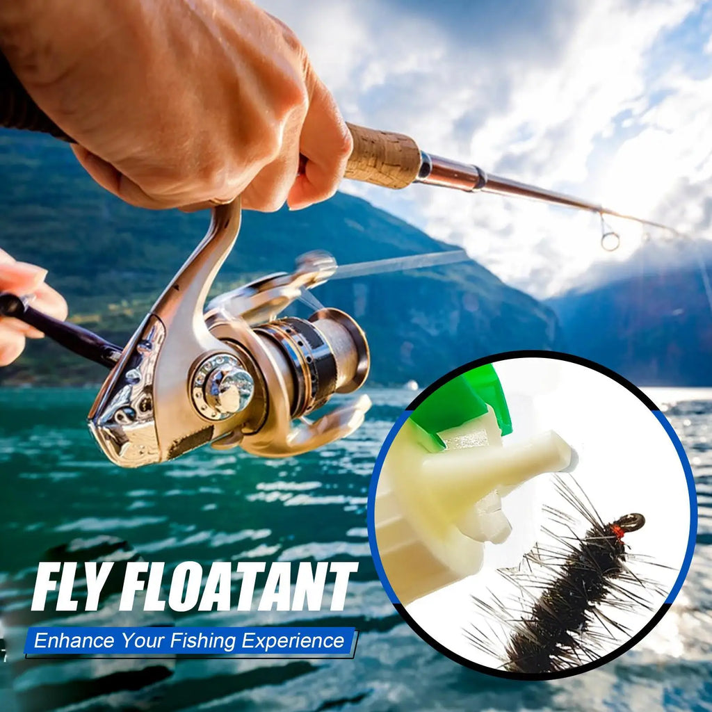 Fly Fishing Floatant Fly Floatant Fishing Tools Fishing Bait Powder Long-Lasting Dry Fly Dressing Fly Floatant  Powder Fly