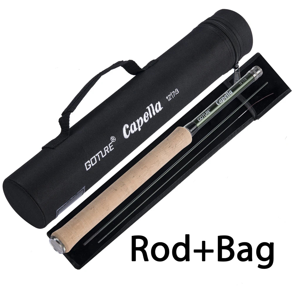 Goture Tenkara Fly Fishing Rod Combo — 3.6m Carbon Fiber Ultralight Set