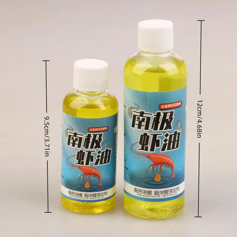 New Antarctic Krill Shrimp Oil Flavoring Fishing Pit Silver Carp Attractant Carp High Protein Feed Fishing Wine Attractant