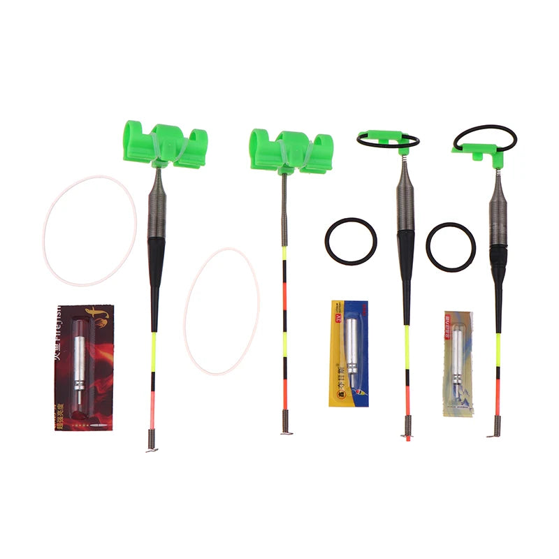 Hot Night Fishing Fishing Rod Lighting Stick Removable Waterproof Fishing Bite Bell Alarm Indicator Float Tackle For Lure Road