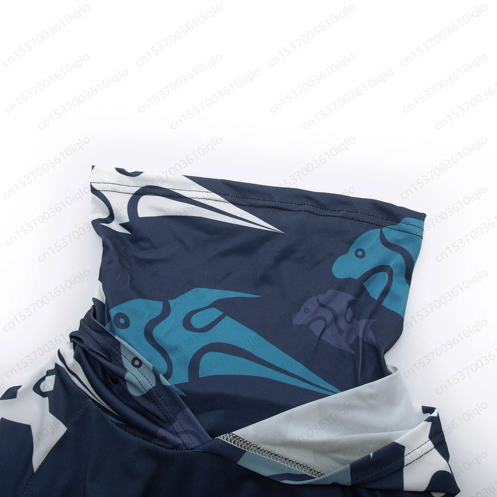HUK UPF 50+ Hooded Fishing Shirt — Quick-Dry Long Sleeve Sun Protection