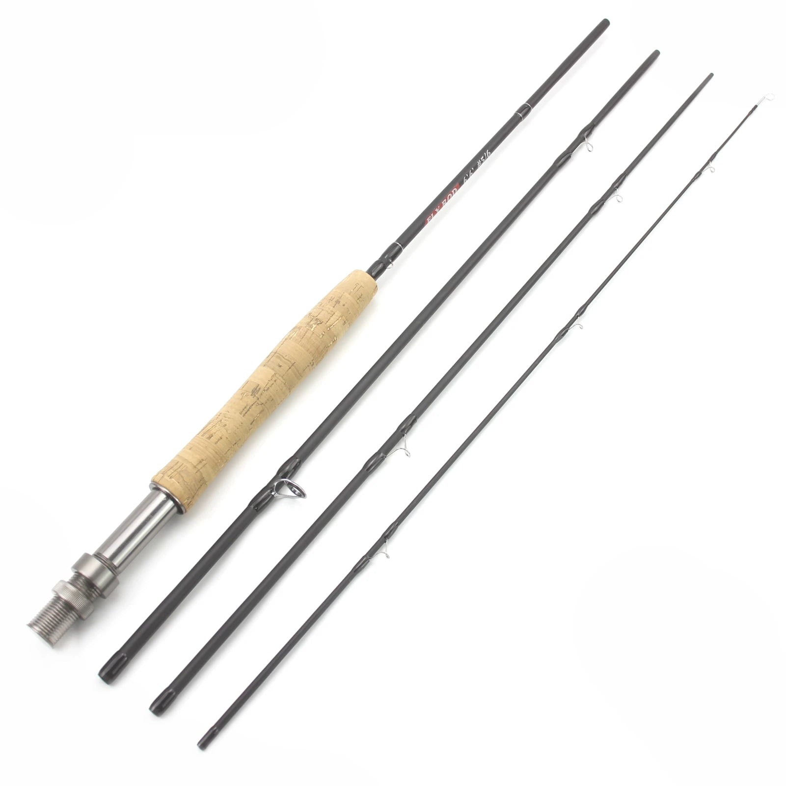 NEW 2.1M 7FT Fly Fishing Rod Carbon Fiber 5/6 WT Slow Action Cork Handle 4 Sec Lightweight River Fly Rod Fishing Goods FISH ROD