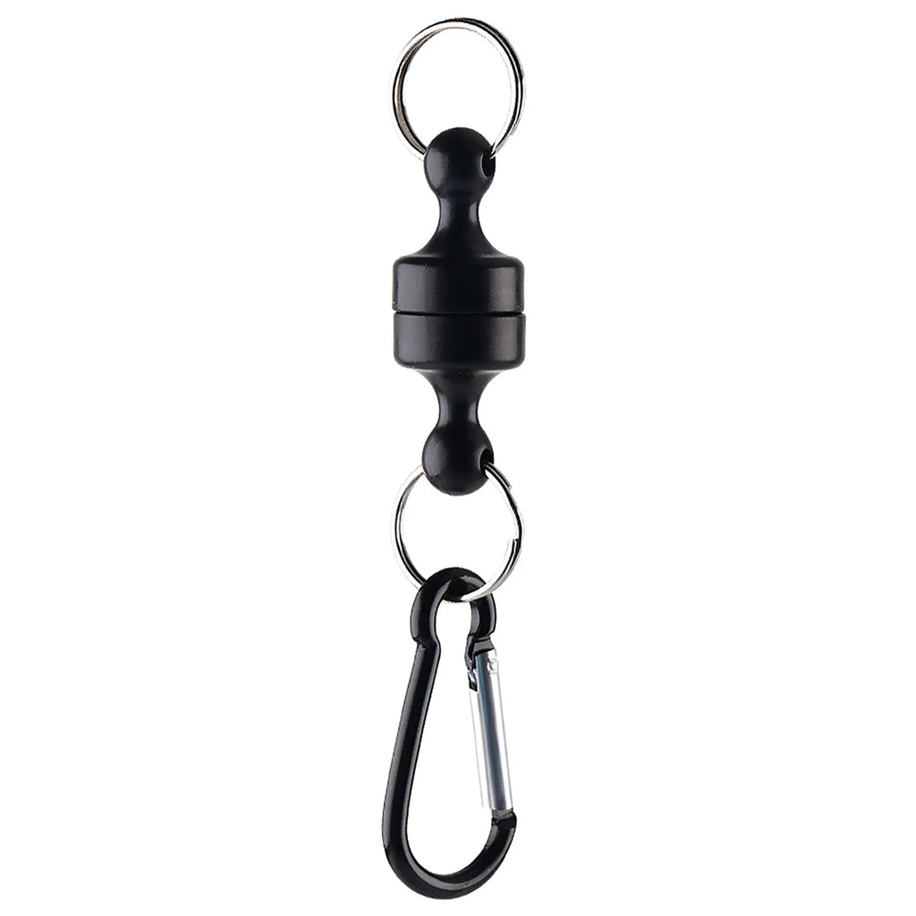 Fishing Magnetic Buckle With Keychain Carabiner Anti-falling Outdoor Fishing Clip Fishing Gear Tackle Accessories