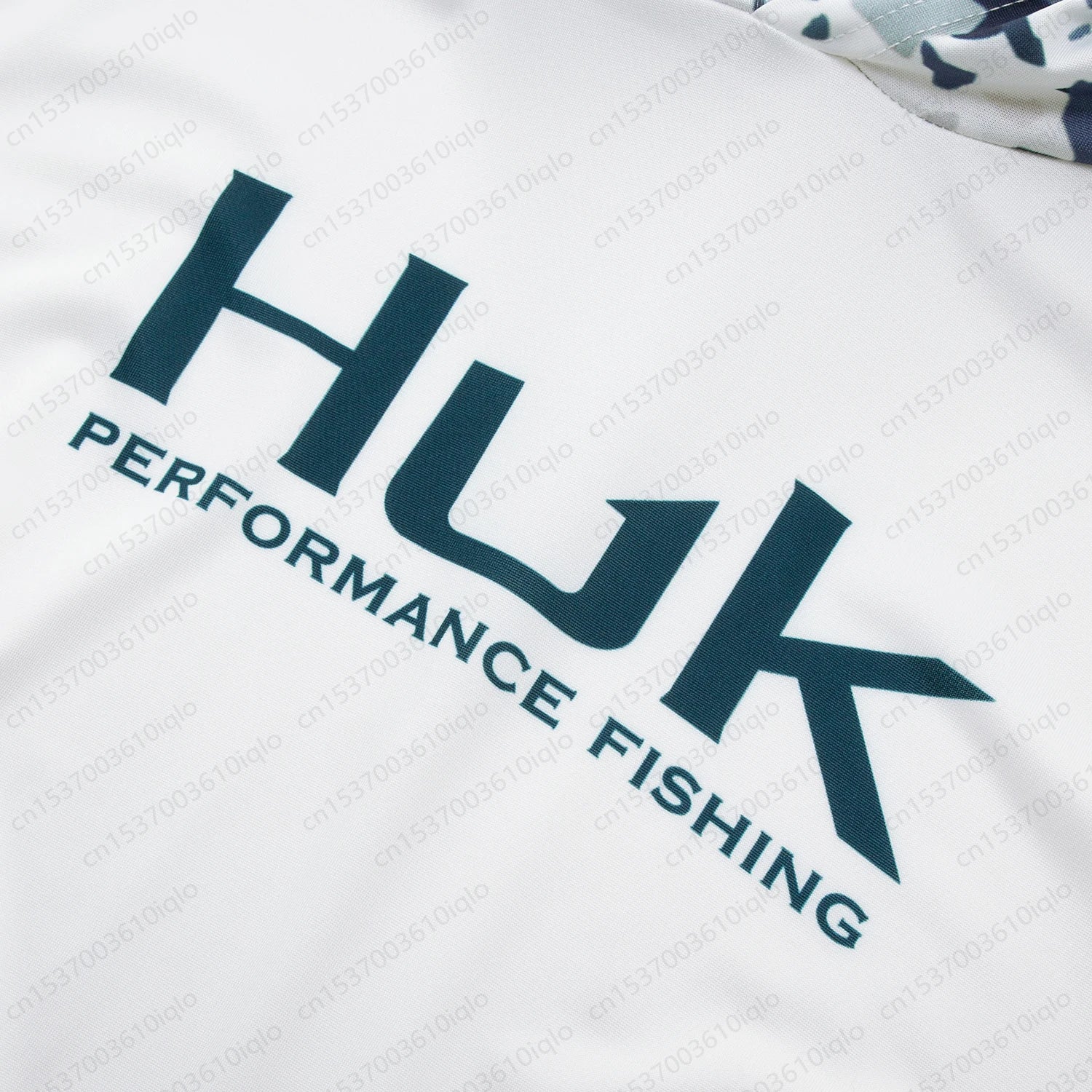 HUK UPF 50+ Hooded Fishing Shirt — Quick-Dry Long Sleeve Sun Protection