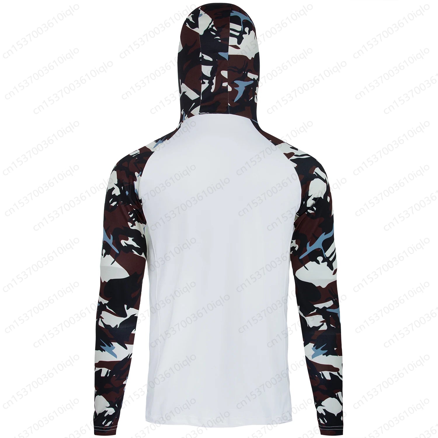 HUK UPF 50+ Hooded Fishing Shirt — Quick-Dry Long Sleeve Sun Protection