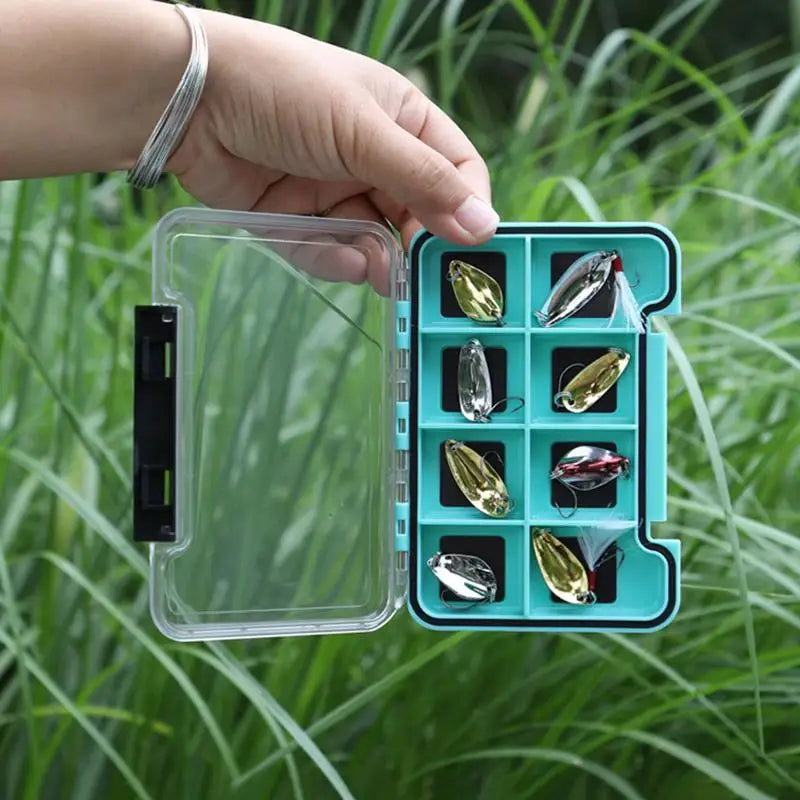 【M】Magnetic Fly Fishing Box Waterproof Fishing Tackle Box Multifunctional Portable Storage Organizer For Outdoor Fishing1PC