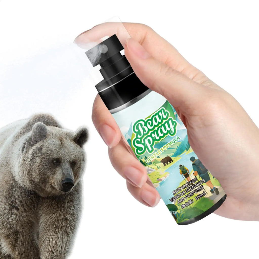 Outdoor bear repellent spray Portable Powerful Protection Self Defense Spray for Hiking Camping Animal Lion Dog Survival