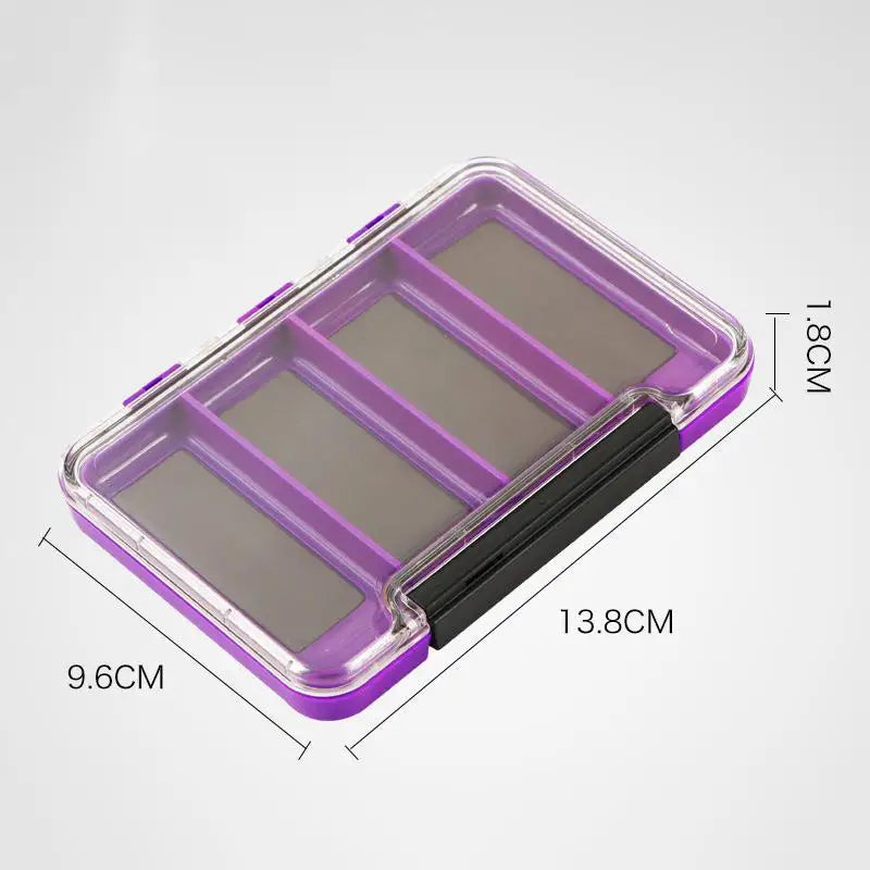 【M】Magnetic Fly Fishing Box Waterproof Fishing Tackle Box Multifunctional Portable Storage Organizer For Outdoor Fishing1PC