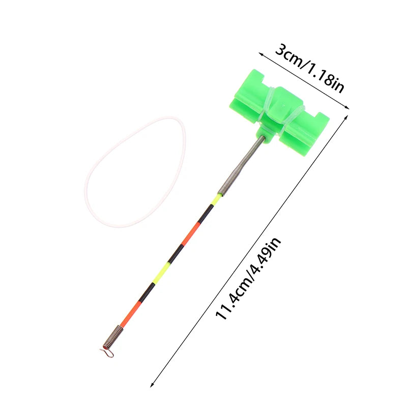 Hot Night Fishing Fishing Rod Lighting Stick Removable Waterproof Fishing Bite Bell Alarm Indicator Float Tackle For Lure Road