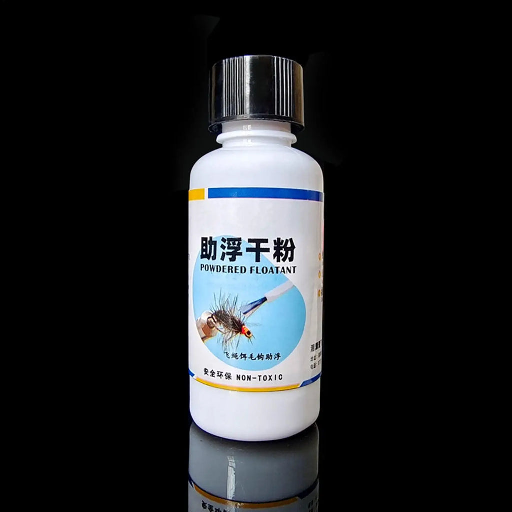 Fly Fishing Floatant Fly Floatant Fishing Tools Fishing Bait Powder Long-Lasting Dry Fly Dressing Fly Floatant  Powder Fly