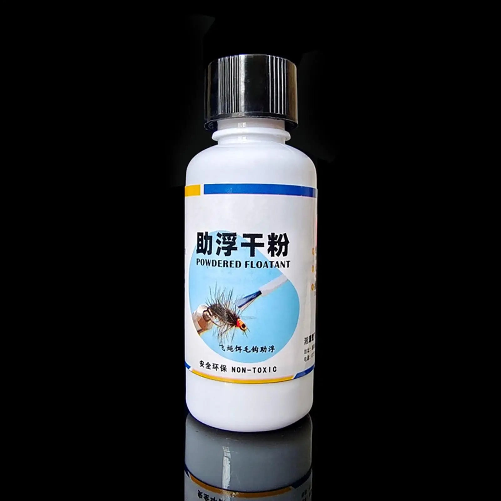 Fly Fishing Floatant Fly Floatant Fishing Tools Fishing Bait Powder Long-Lasting Dry Fly Dressing Fly Floatant  Powder Fly