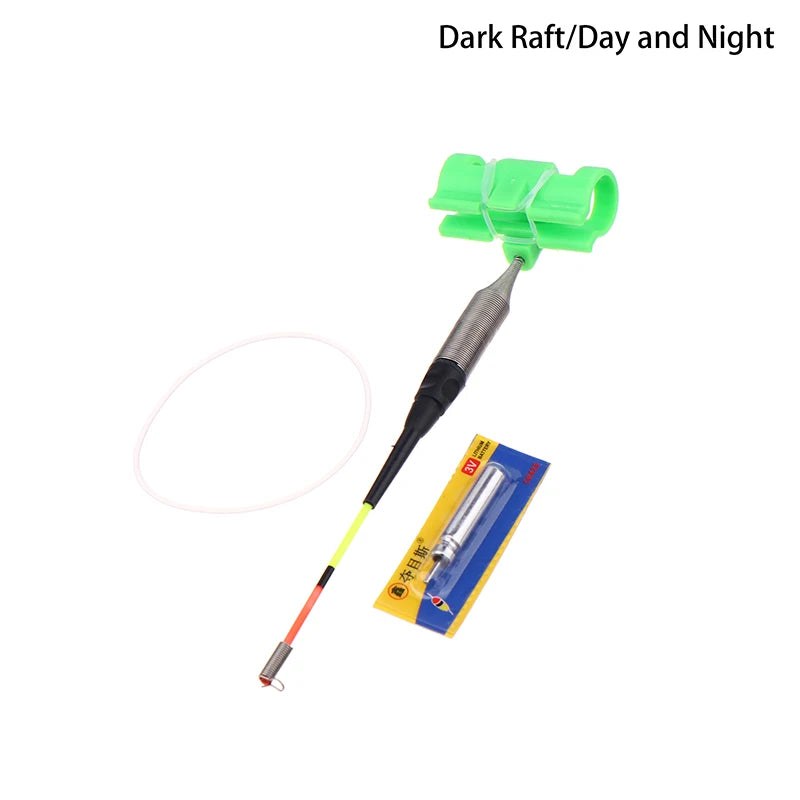 Hot Night Fishing Fishing Rod Lighting Stick Removable Waterproof Fishing Bite Bell Alarm Indicator Float Tackle For Lure Road