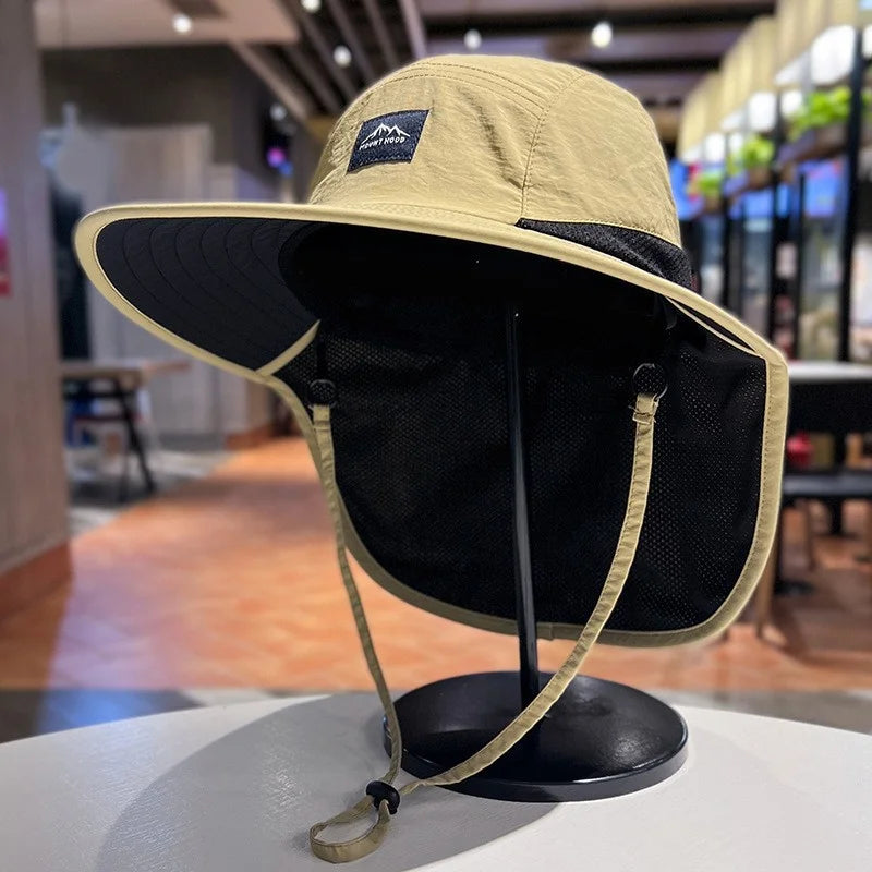 Outdoor Sun Protection Fisherman Hat for Both Men and Women, Suitable for Fishing, Traveling, Outdoor Camping, and Hiking