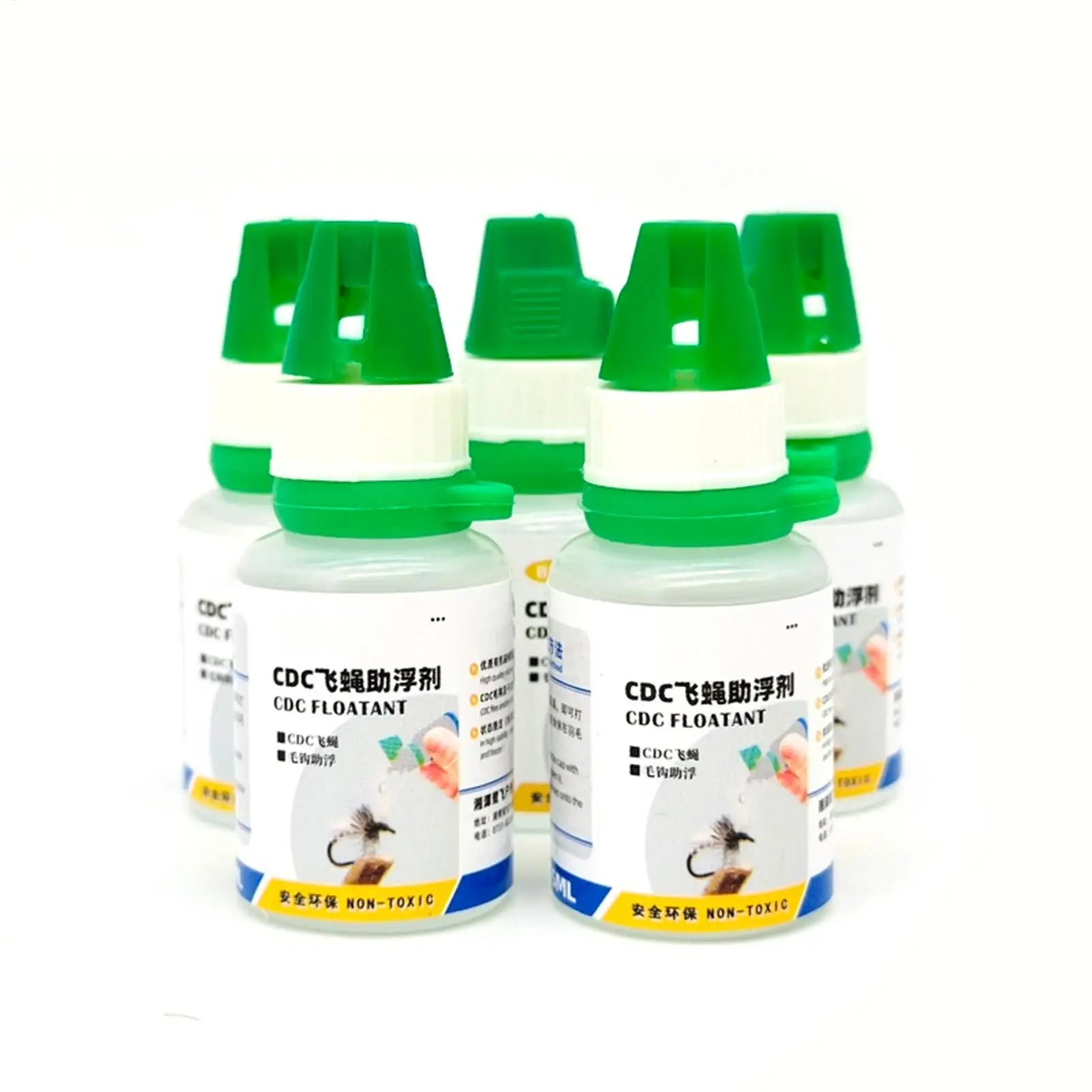 Fly Fishing Floatant Fly Floatant Fishing Tools Fishing Bait Powder Long-Lasting Dry Fly Dressing Fly Floatant  Powder Fly