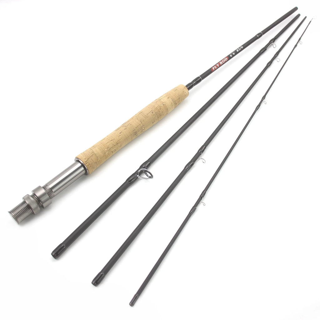 NEW 2.1M 7FT Fly Fishing Rod Carbon Fiber 5/6 WT Slow Action Cork Handle 4 Sec Lightweight River Fly Rod Fishing Goods FISH ROD